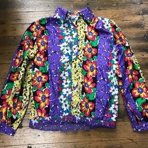 Vintage floral blouse